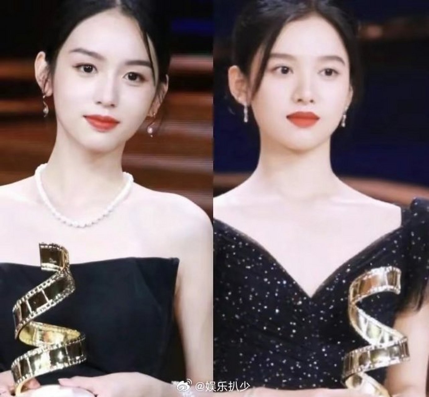 周也和张婧仪应该是一个模子可出来的,那到底是哪个模子这么像?