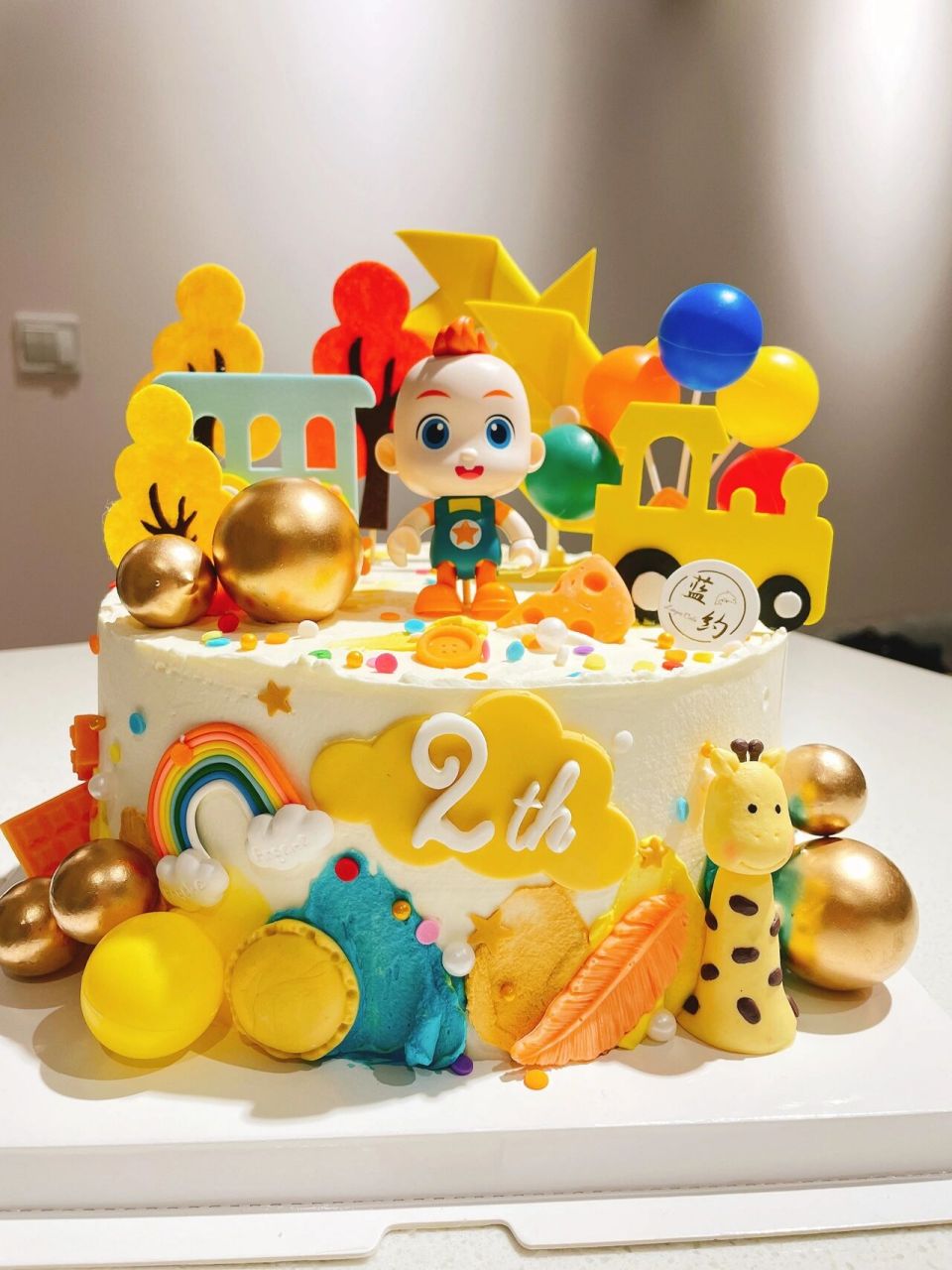 超级宝贝jojo蛋糕|上海蛋糕定制 客订jojo蛋糕 超级宝贝 2周岁宝宝