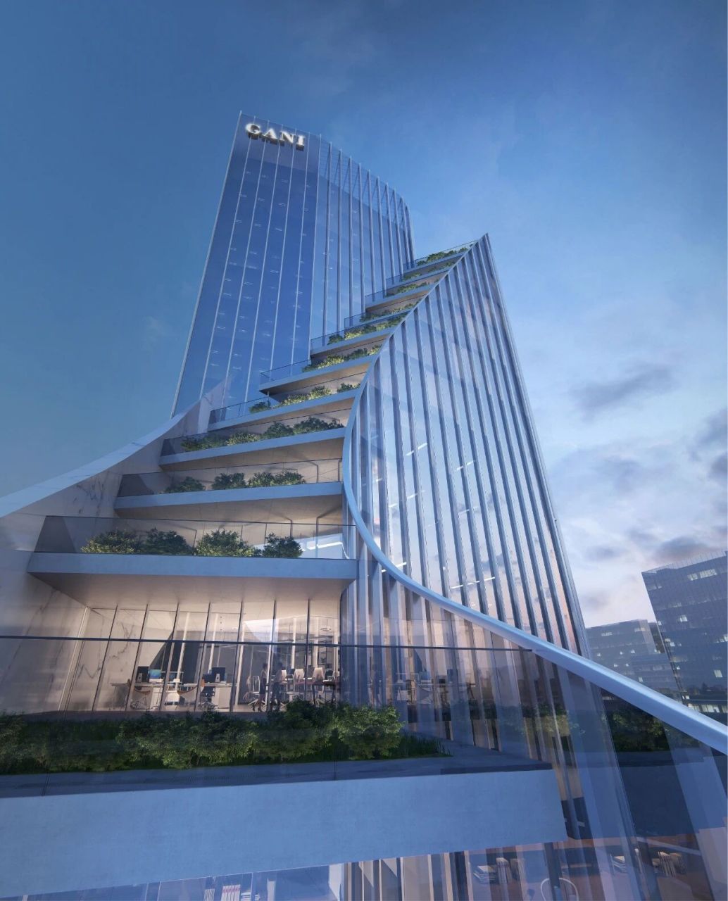 gwp新作 | 佛山简一集团&罗曼企业总部大楼