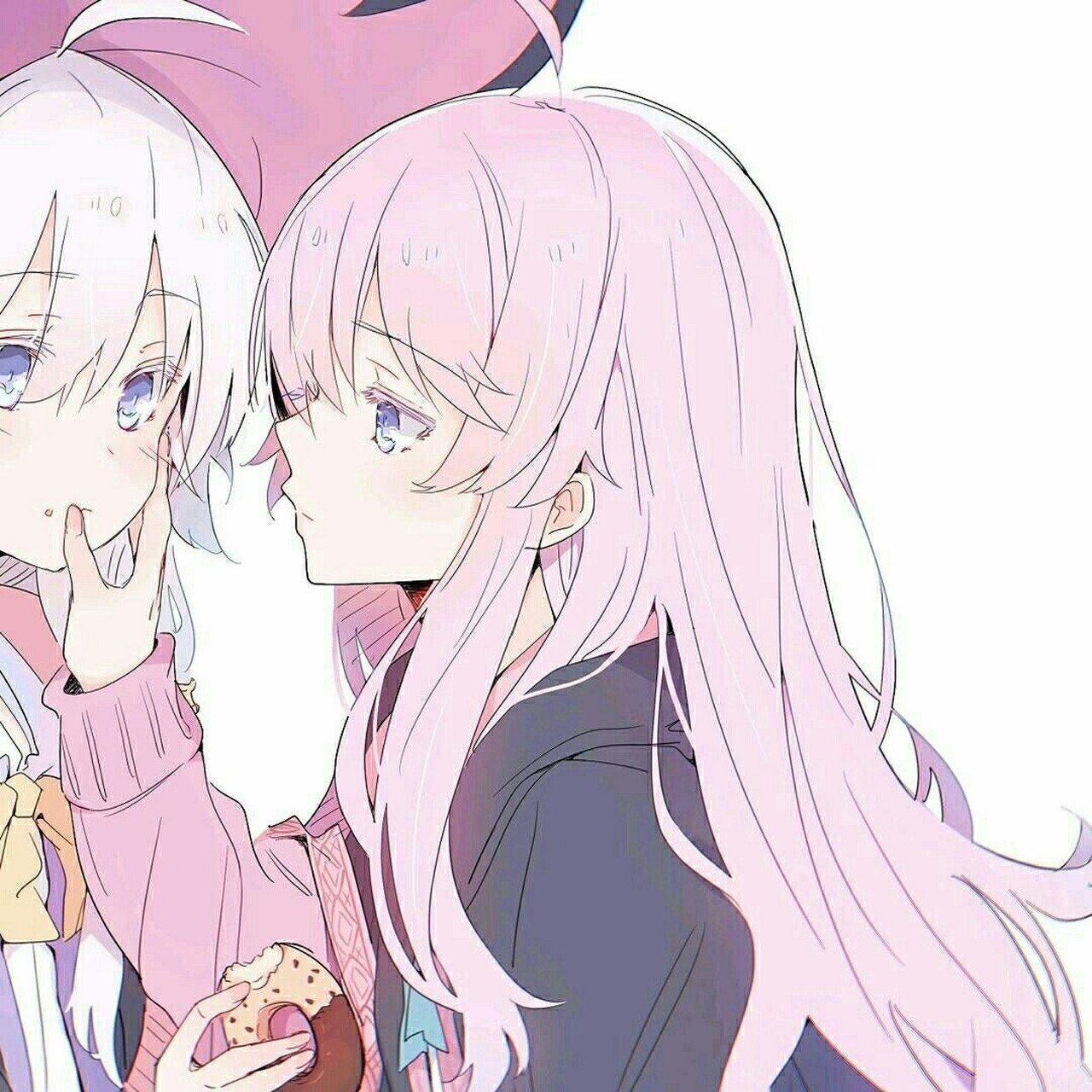 动漫|神仙闺蜜头像 承载星球的宇宙依然浪漫,承载星月的夜空依然温柔