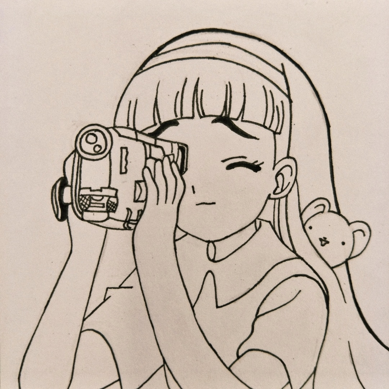 马克笔手绘|【知世】(附手稿) 92 92 92 【只要我喜欢的人有和