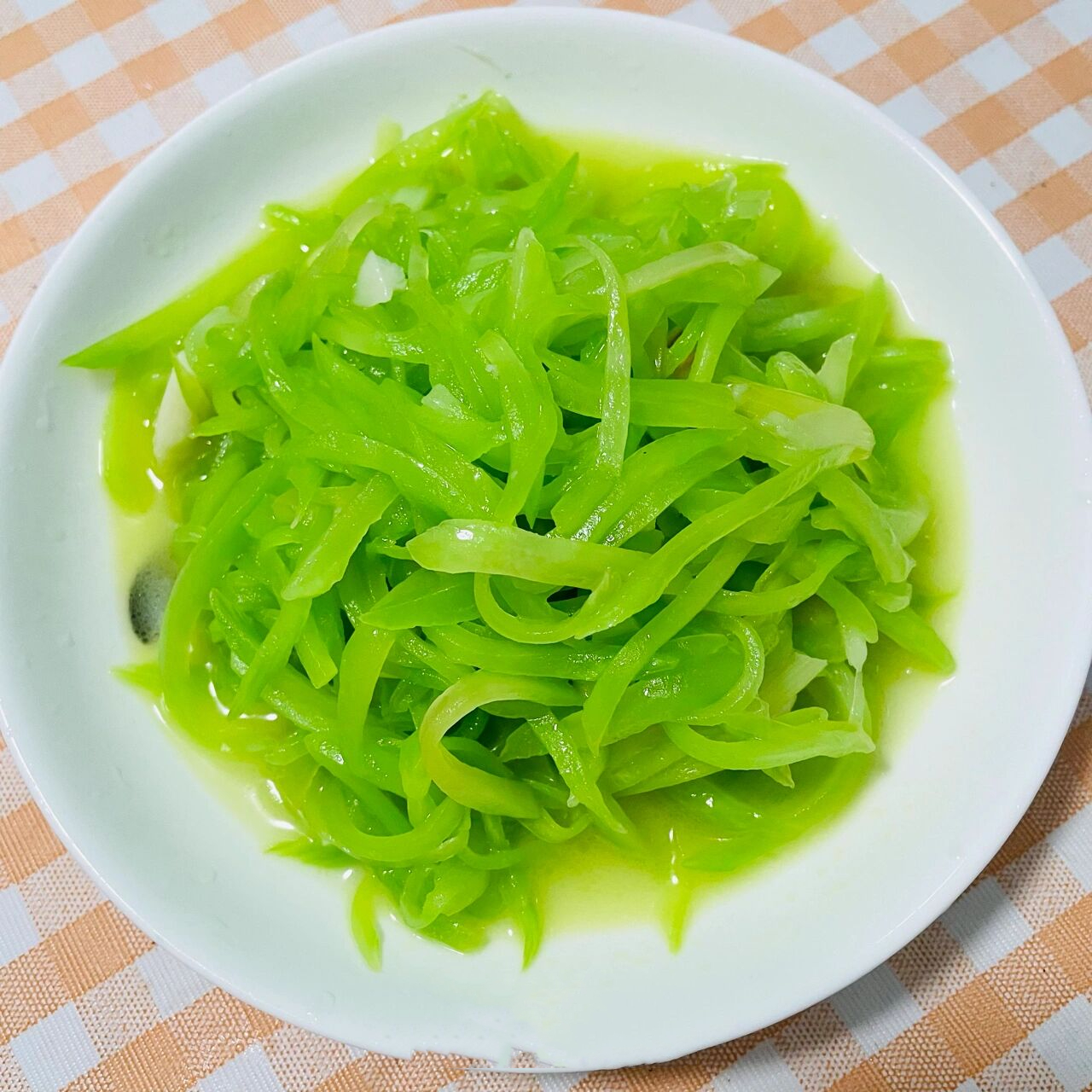 清炒莴笋丝|我要吃一辈子!