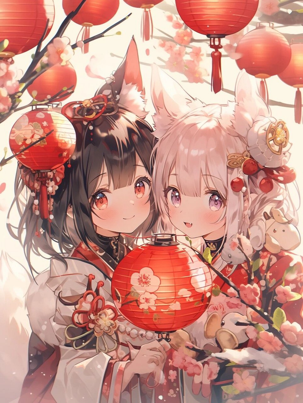 超可爱的闺蜜新年头像 |我家闺蜜喜欢第二张 太可爱啦,和你最好的姐妹