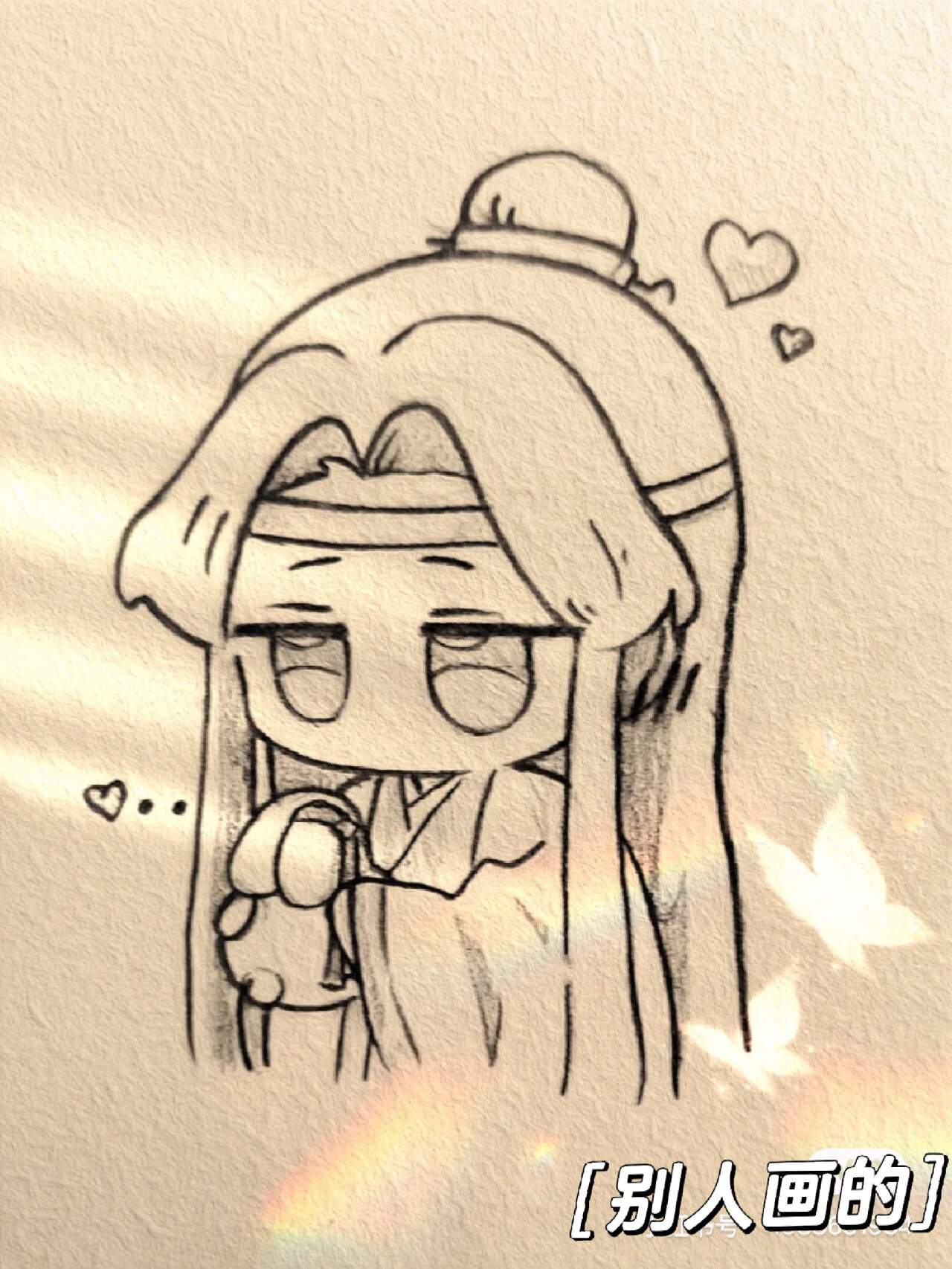 魔道祖师忘羡蓝忘机# #简笔.@导航鹿吃吃的动态