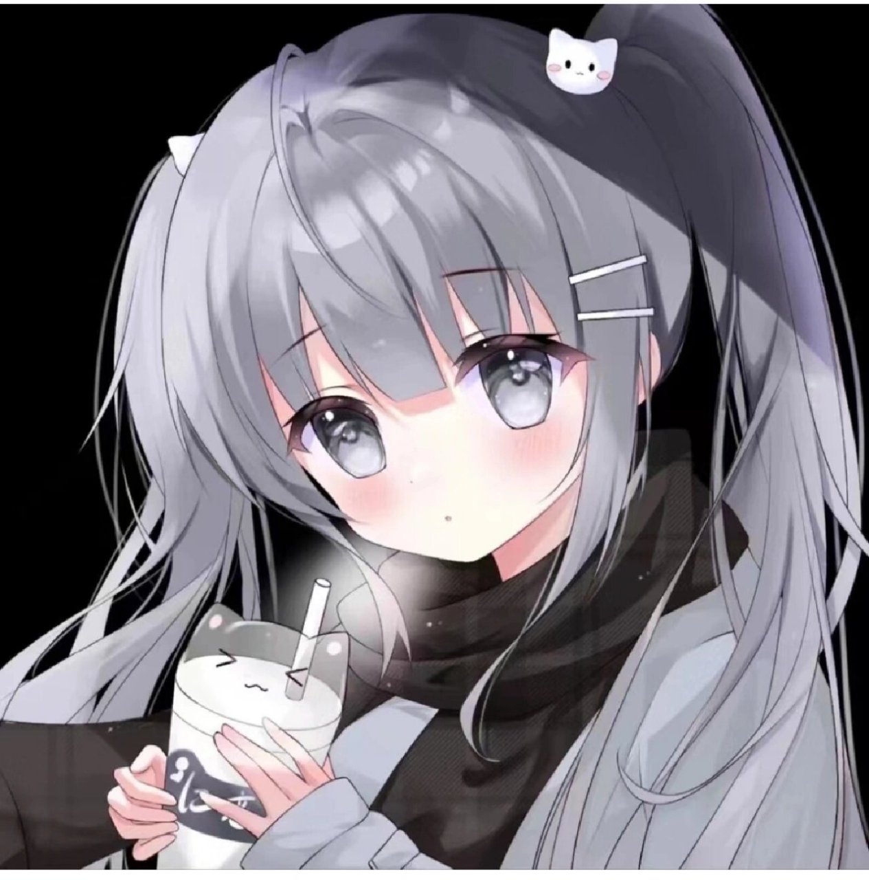 不明显动漫单人情头来喽94