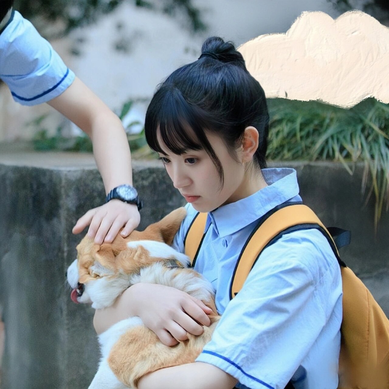 田曦薇|校园青春治愈系可爱头像 源自田曦薇weibo 校服的为田曦薇在
