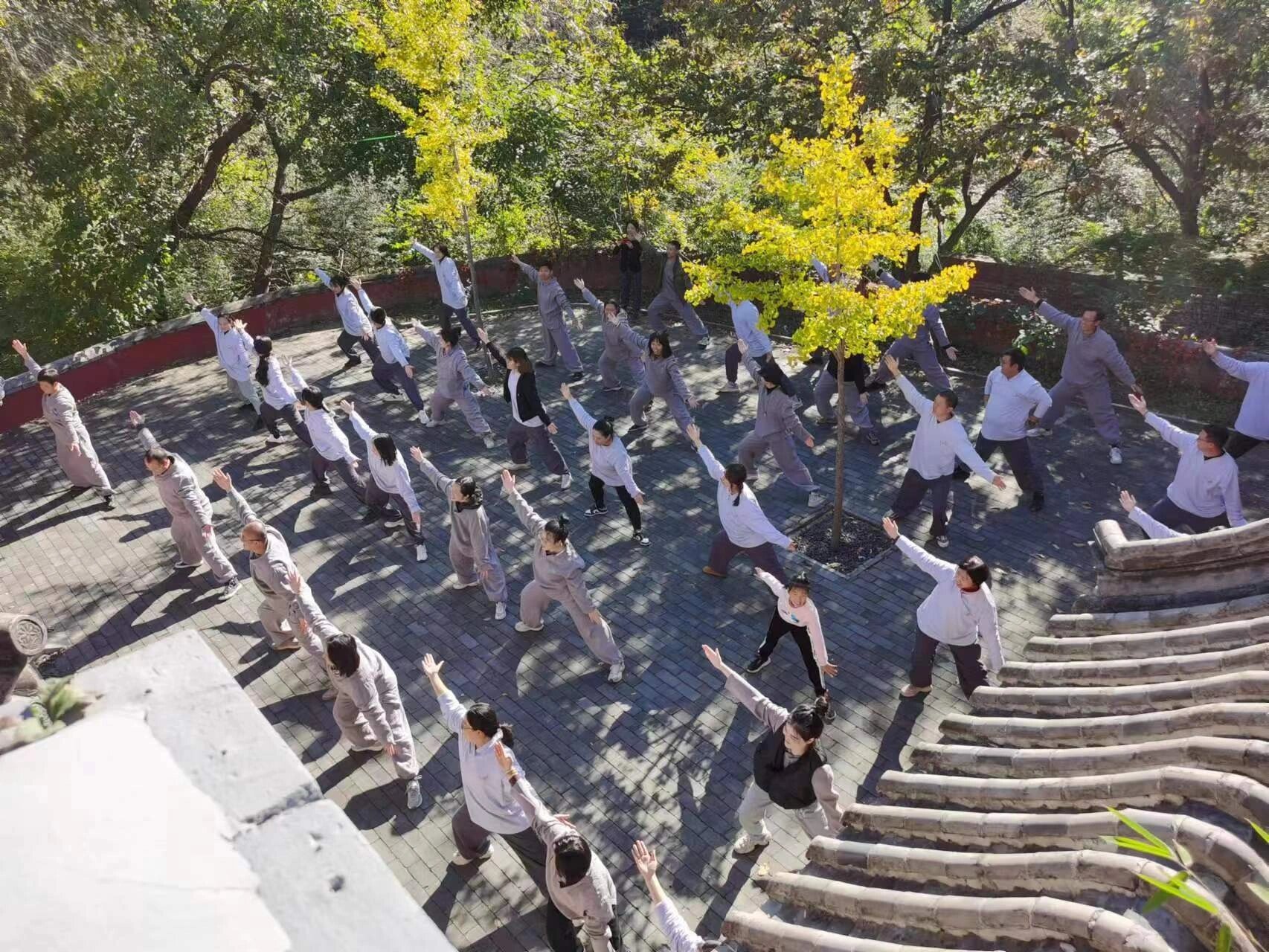 北京朝阳寺禅修 终于报上了朝阳寺的禅修,秋高气爽,来到北京怀柔,朝阳