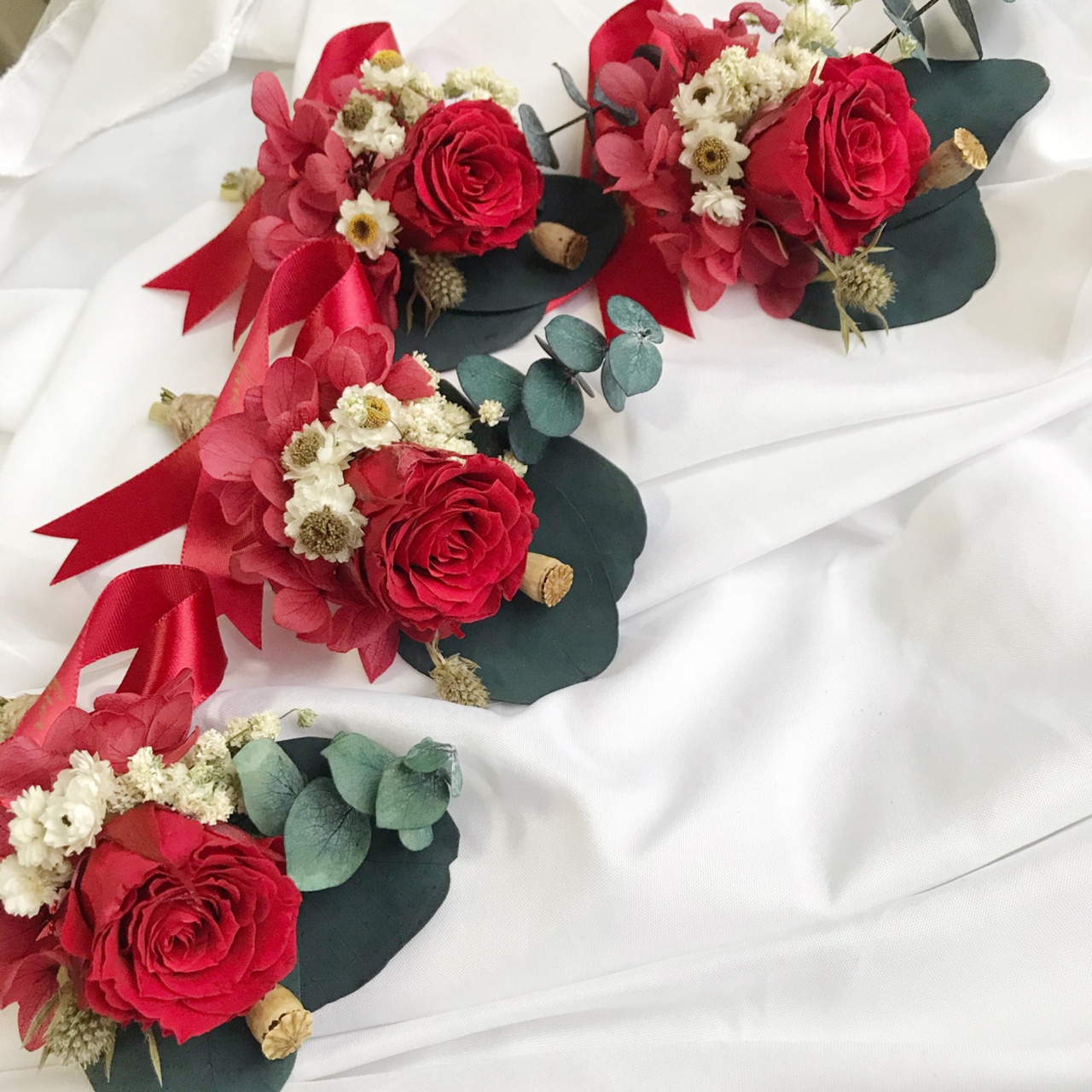长辈胸花新人胸花|红色中式胸花 红色中式胸花分享, 在传统中找寻独特