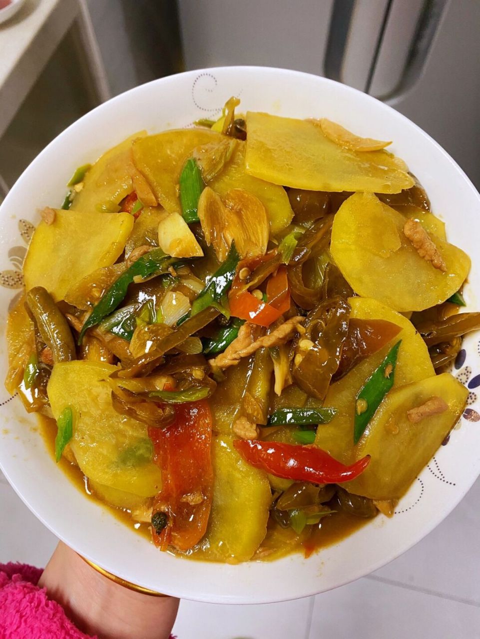 99酸辣土豆片99真的一定要做一次,超级绝!