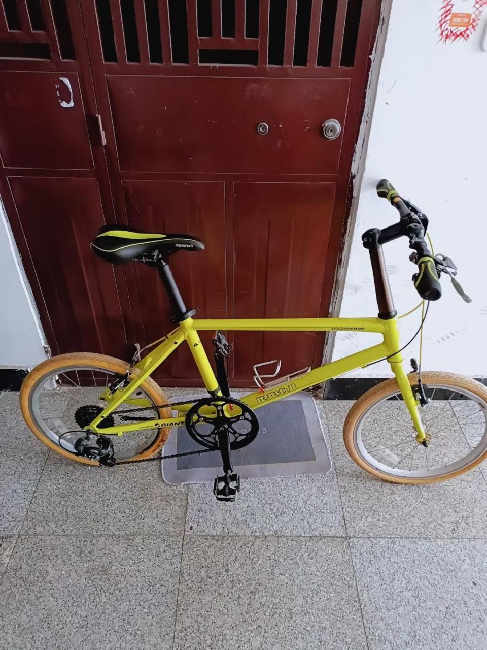 0rd小轮公路自行车,9新,没骑几次,铝合金车架,20寸快拆花鼓,禧玛诺单