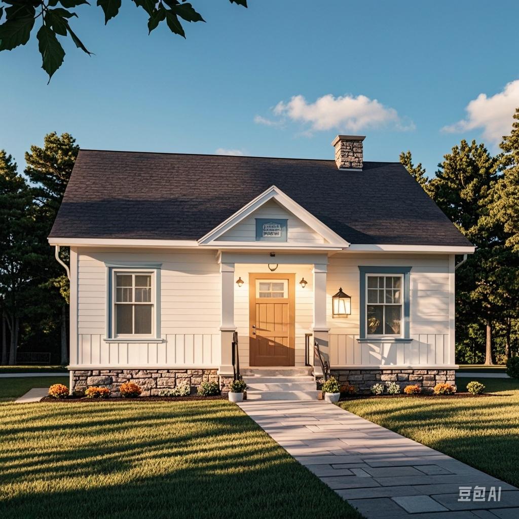 燕窝型房子图片北欧普通小别墅房子效果图