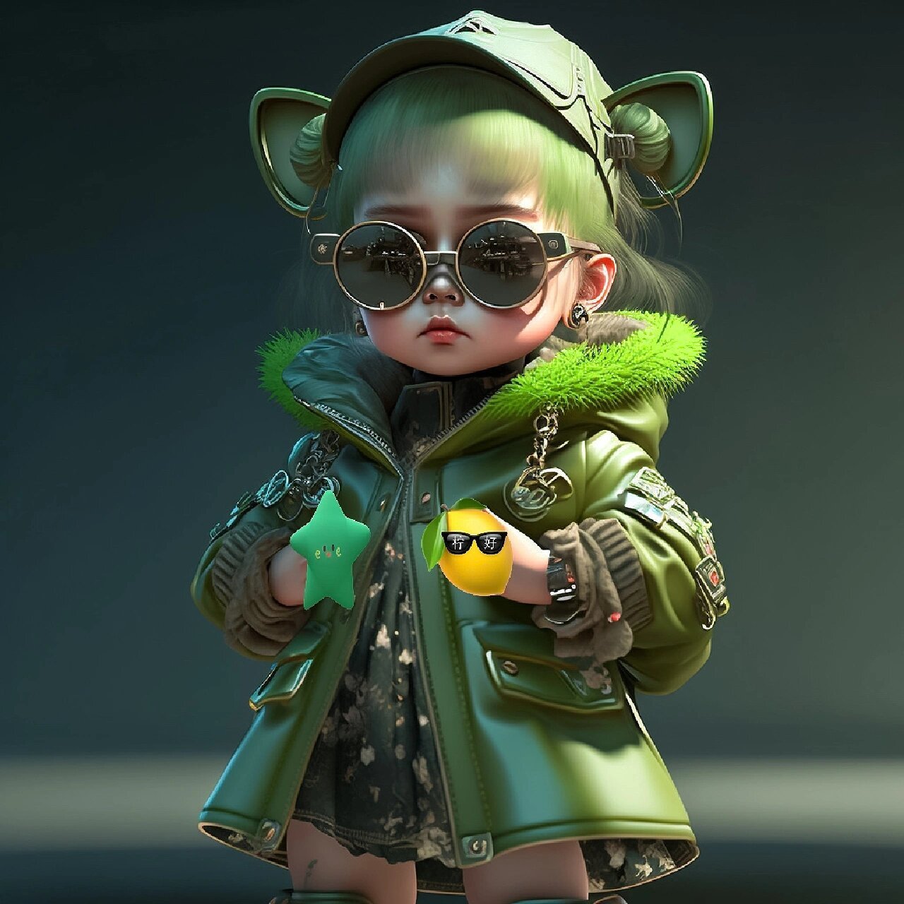 头像 平凡至级又可爱,非常的潮娃头像,萌化了有木有.