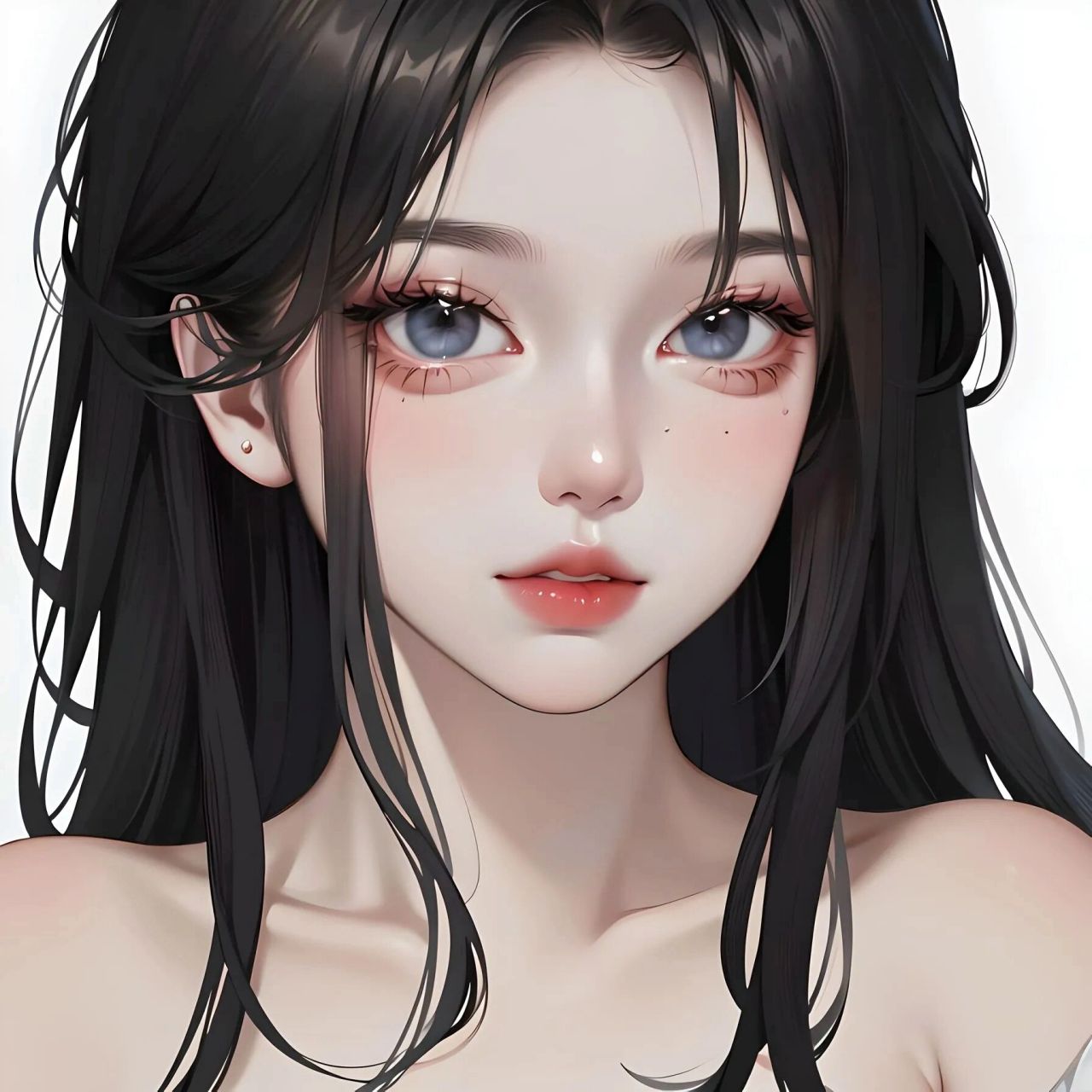 黑发少女 黑长直yyds