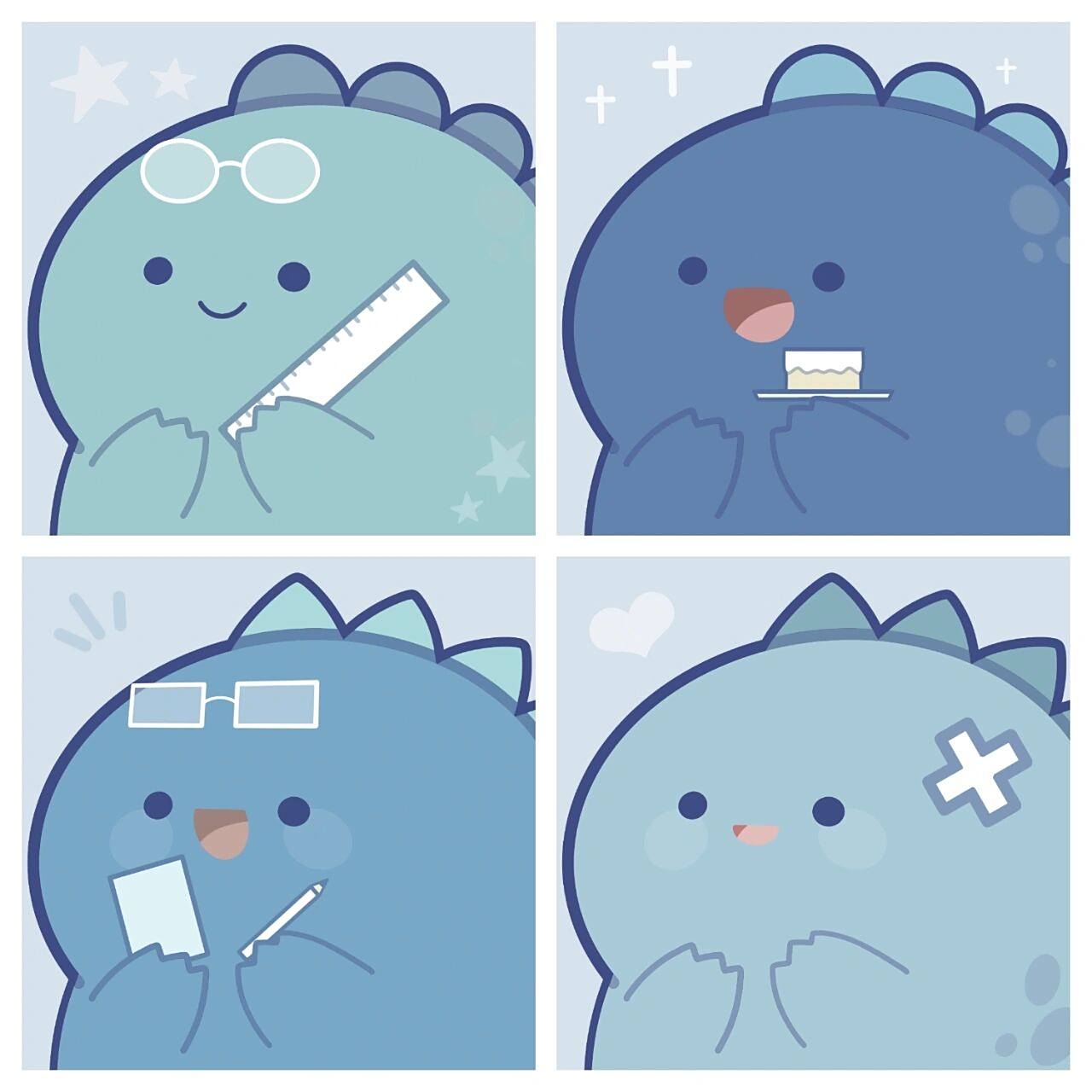 【mbti】小蓝人们的momo头像 应该都能看出来谁是谁吧