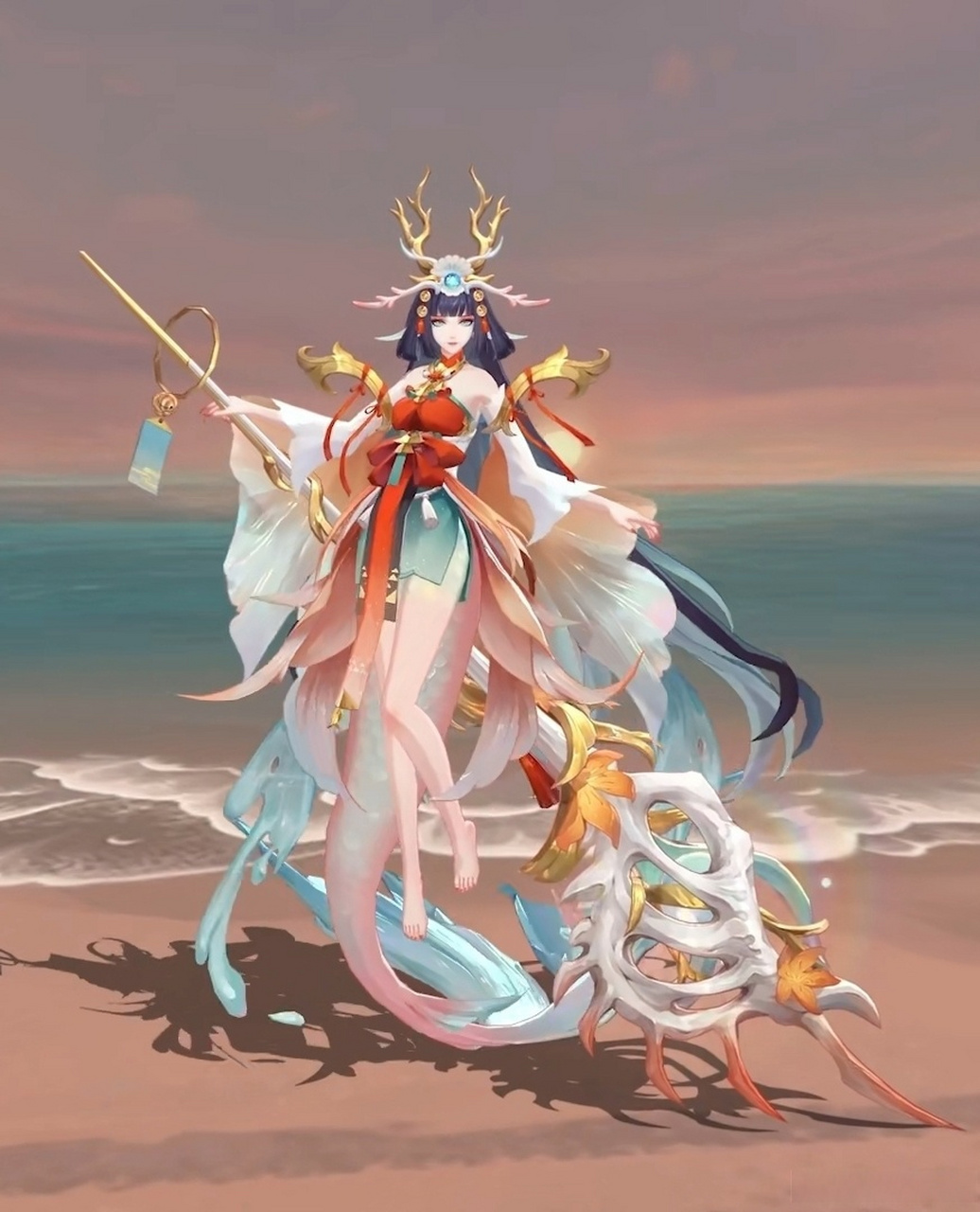 惯例来个打分吧~满分十分,给千姬新皮肤打几分?#阴阳师手游