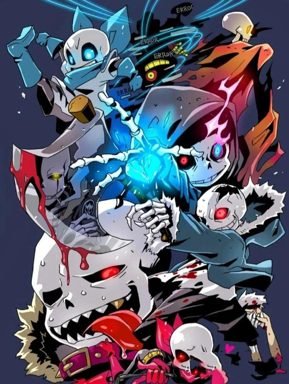 人杉人海 人杉人海 #传说之下##sans