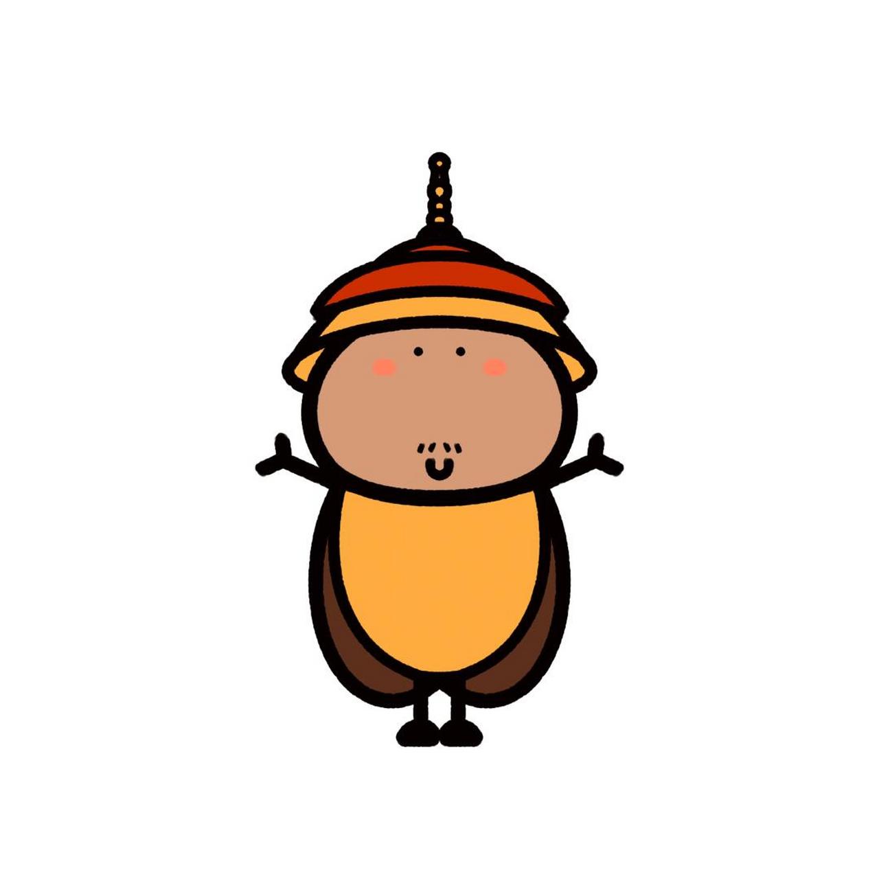 ghost小蔻# #蟑螂# #蟑螂简笔画# #卡通# #简笔画# #大蠊# #二郎