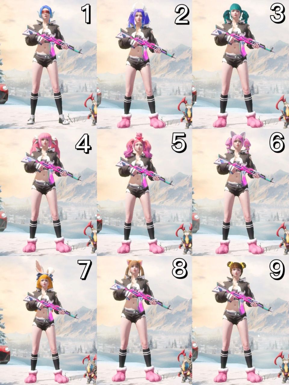 和平精英胖达团团/圆圆 团团和圆圆你们更喜欢哪个呢?