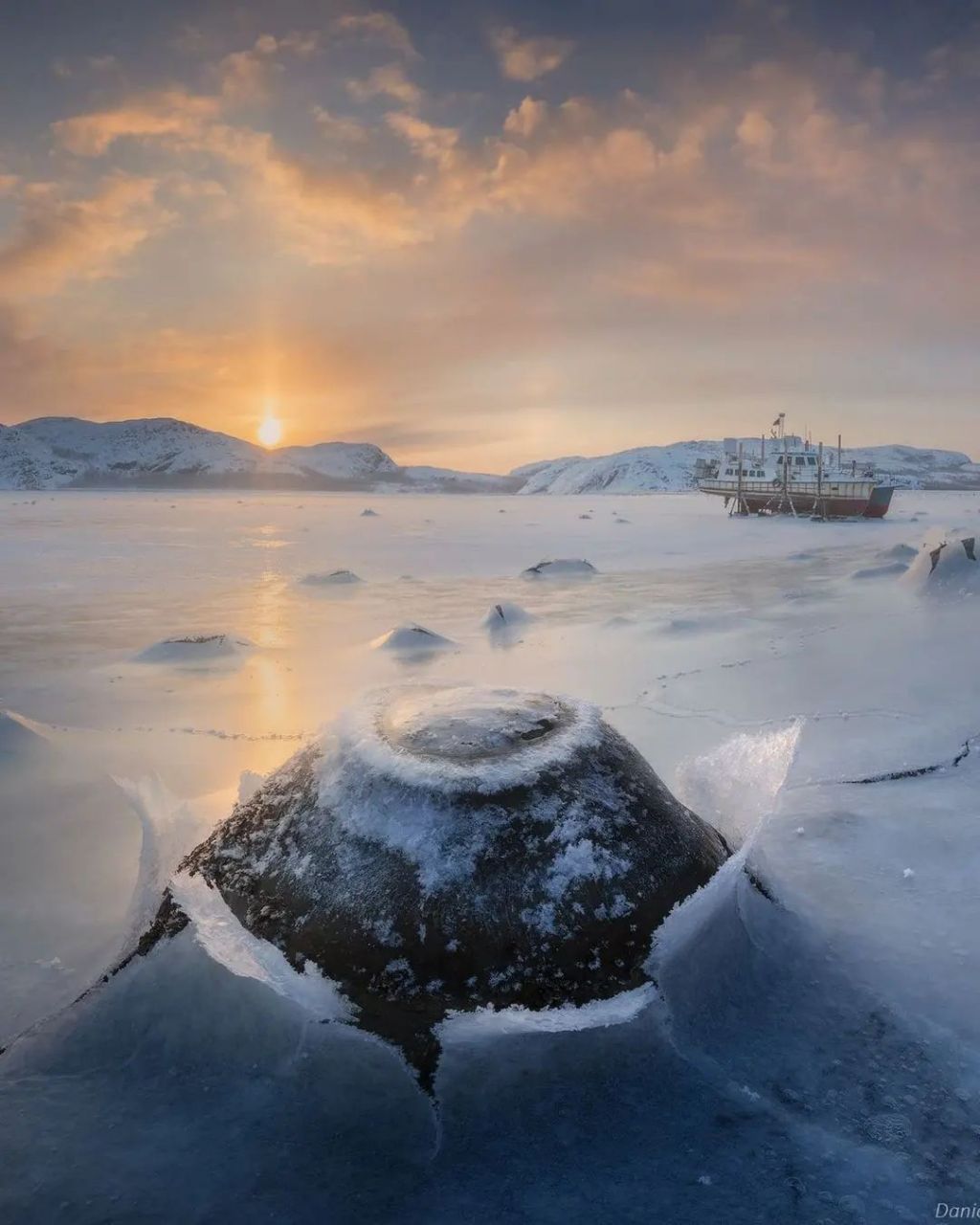 俄罗斯,西伯利亚的雪景.
