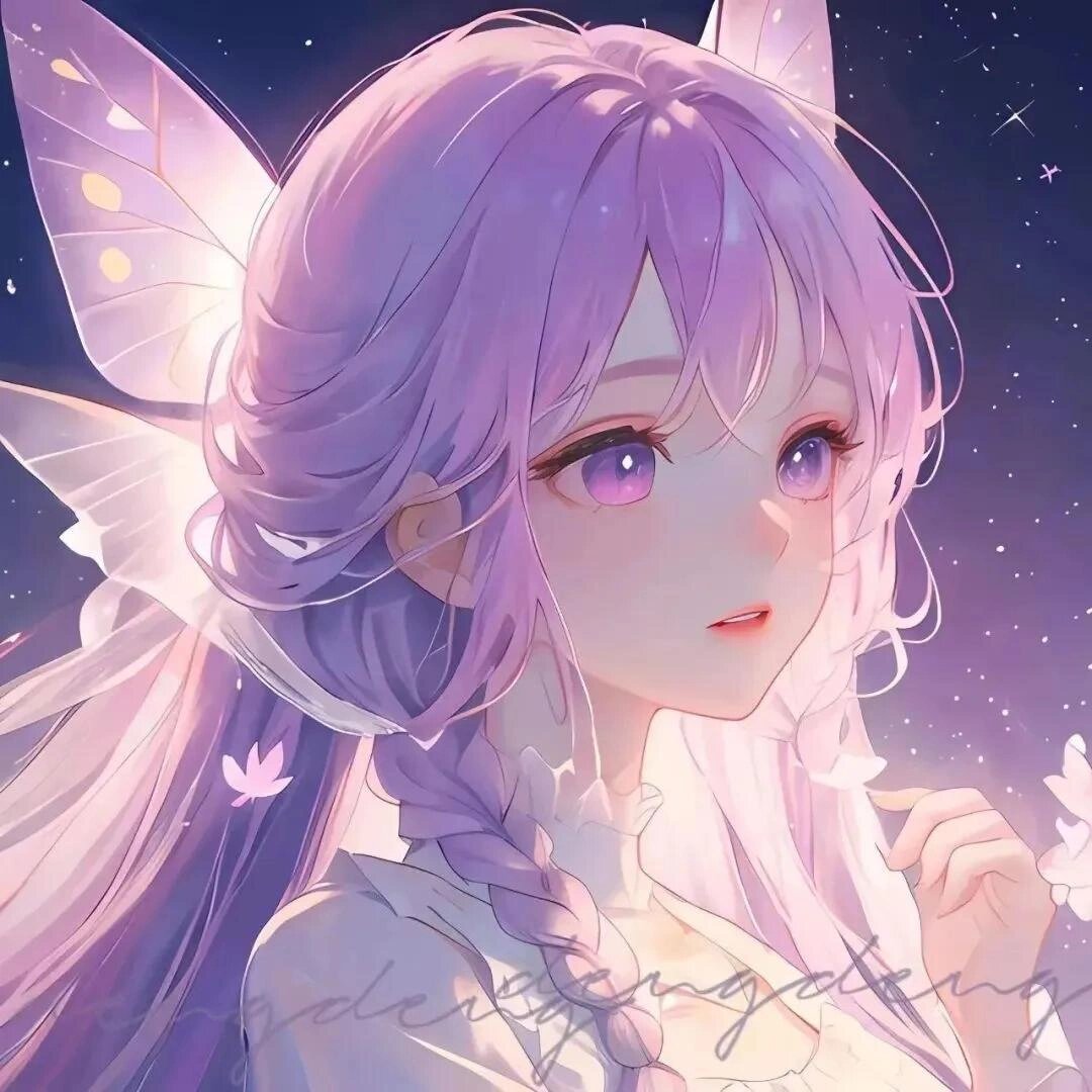 动漫女生头像,梦幻仙气