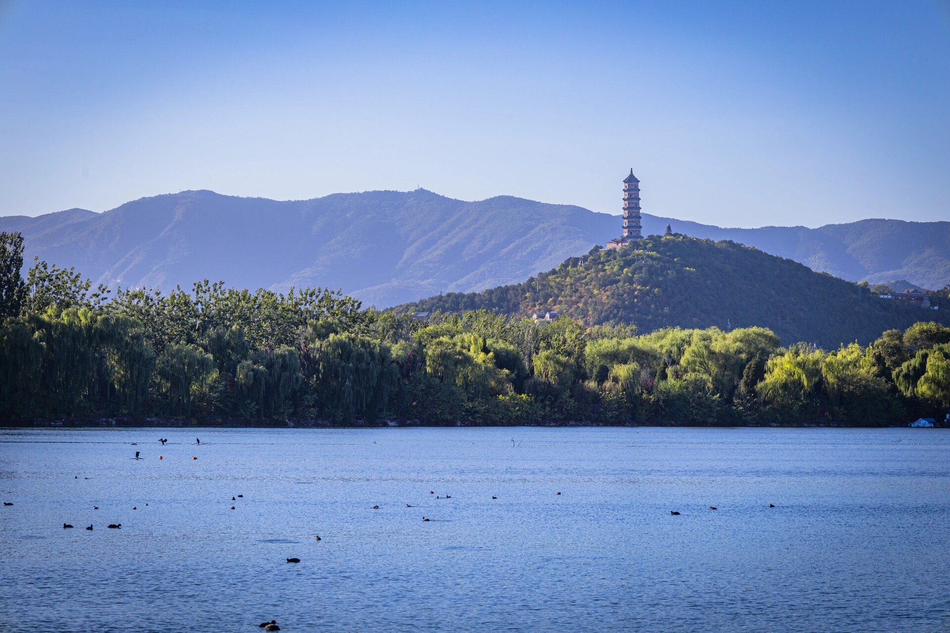 玉泉山北京图片