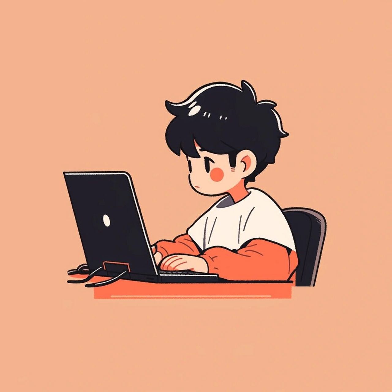 男生头像|认真工作