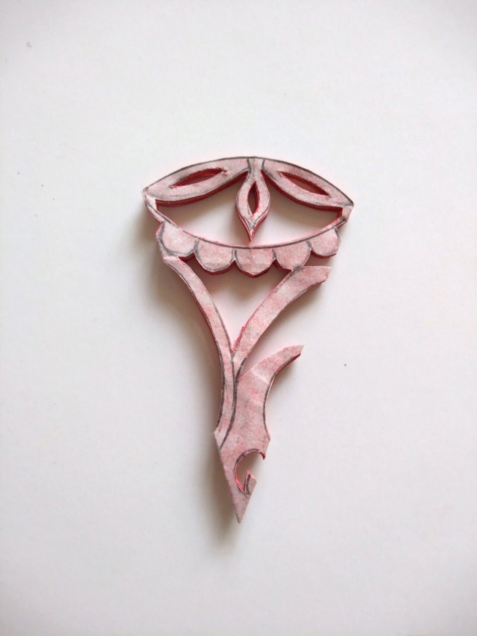 五角折剪,儿童手工剪纸窗花【原创教程】 今天继续来分享五角折剪的