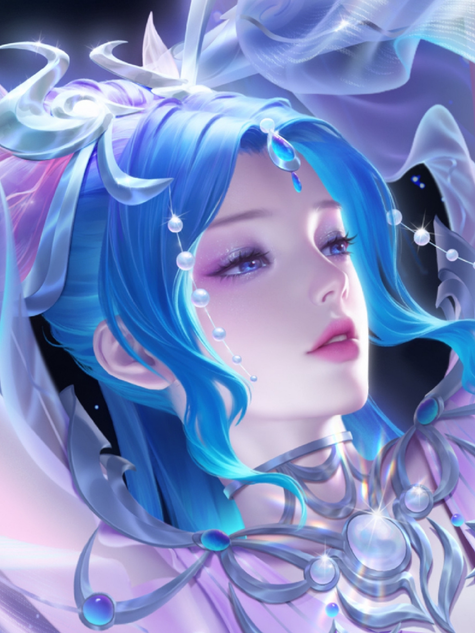 王者荣耀 貂蝉荣耀典藏 幻阙歌 高清海报 别的不说,婵姐的脸是真的能