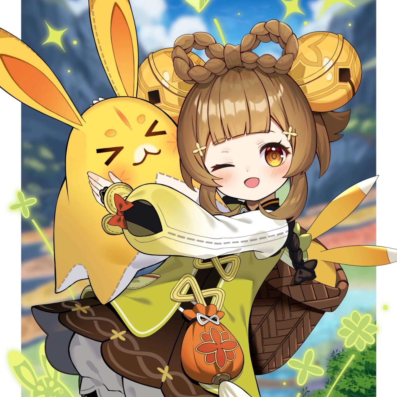 出门在外,若有不便…请叫上我!瑶瑶有礼了.