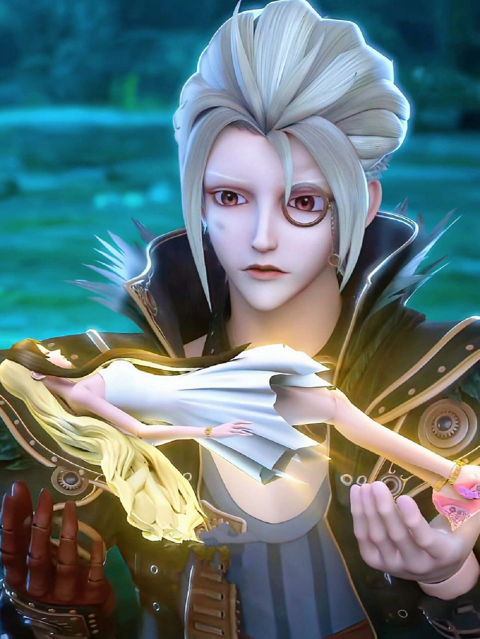 庞尊白光莹壁纸       好喜欢胖胖和光莹在一起的时候啊