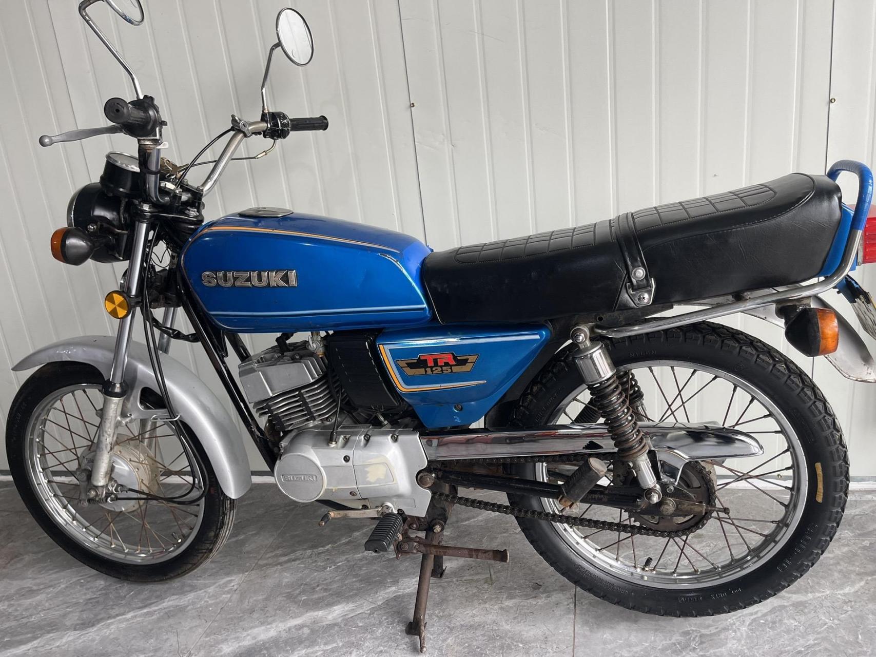 85年铃木tr125 原装发动机 暴力二冲 原装度高 经典情怀车型
