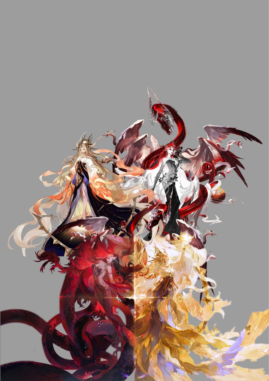 阴阳师|ssr天照&ssr伊邪那美61创世 天照,网易公司研发的3d半即时