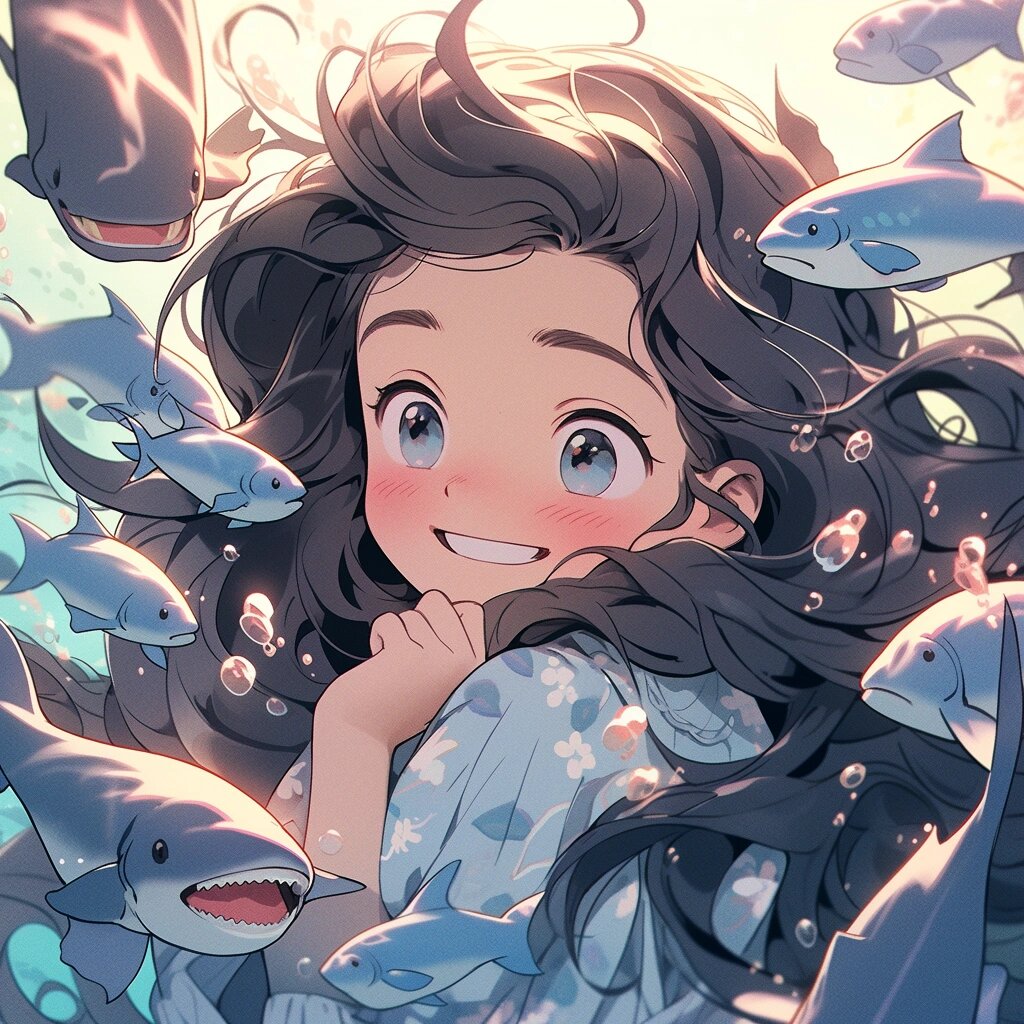 超可爱美人鱼公主头像