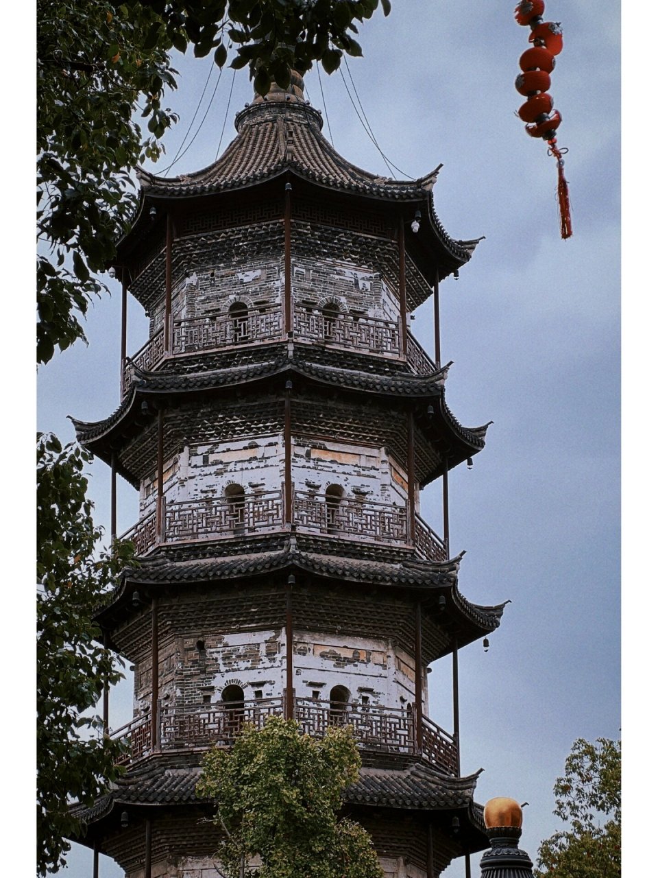 风景|报本禅寺 报本塔又名平湖宝塔 始建于明嘉靖年间 后经修葺重建