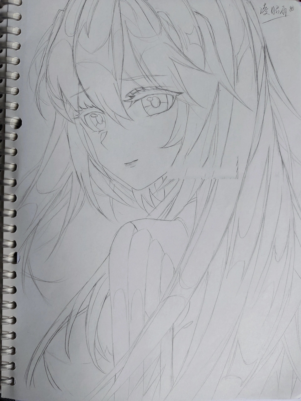 只想摸95/临摹古月娜 简简单单的古月娜