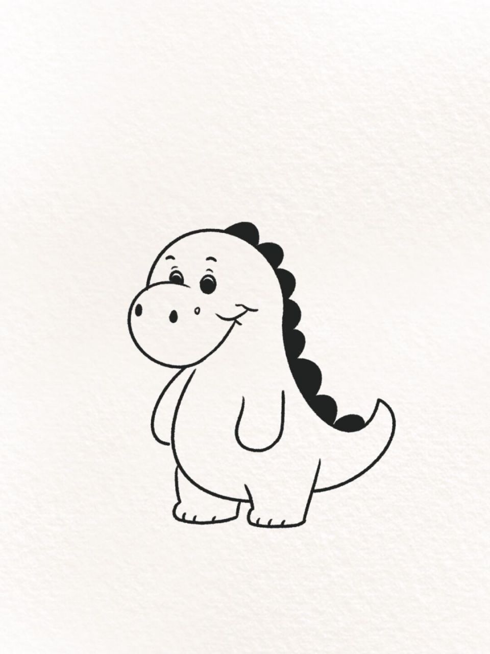迷你世界小恐龙简笔画图片
