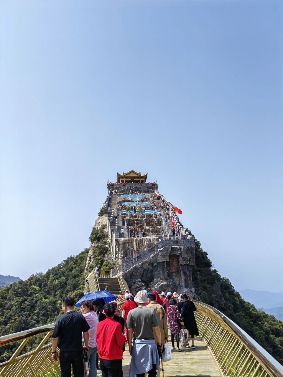 马岭天观超详细攻略来了 抖音网红打卡～马岭天观,位于建德,桐庐,浦江