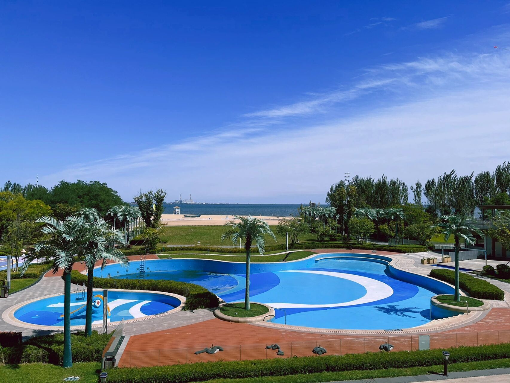 这次入住定的是豪华海景客房 双早 第一:东戴河佳兆业铂域酒店是