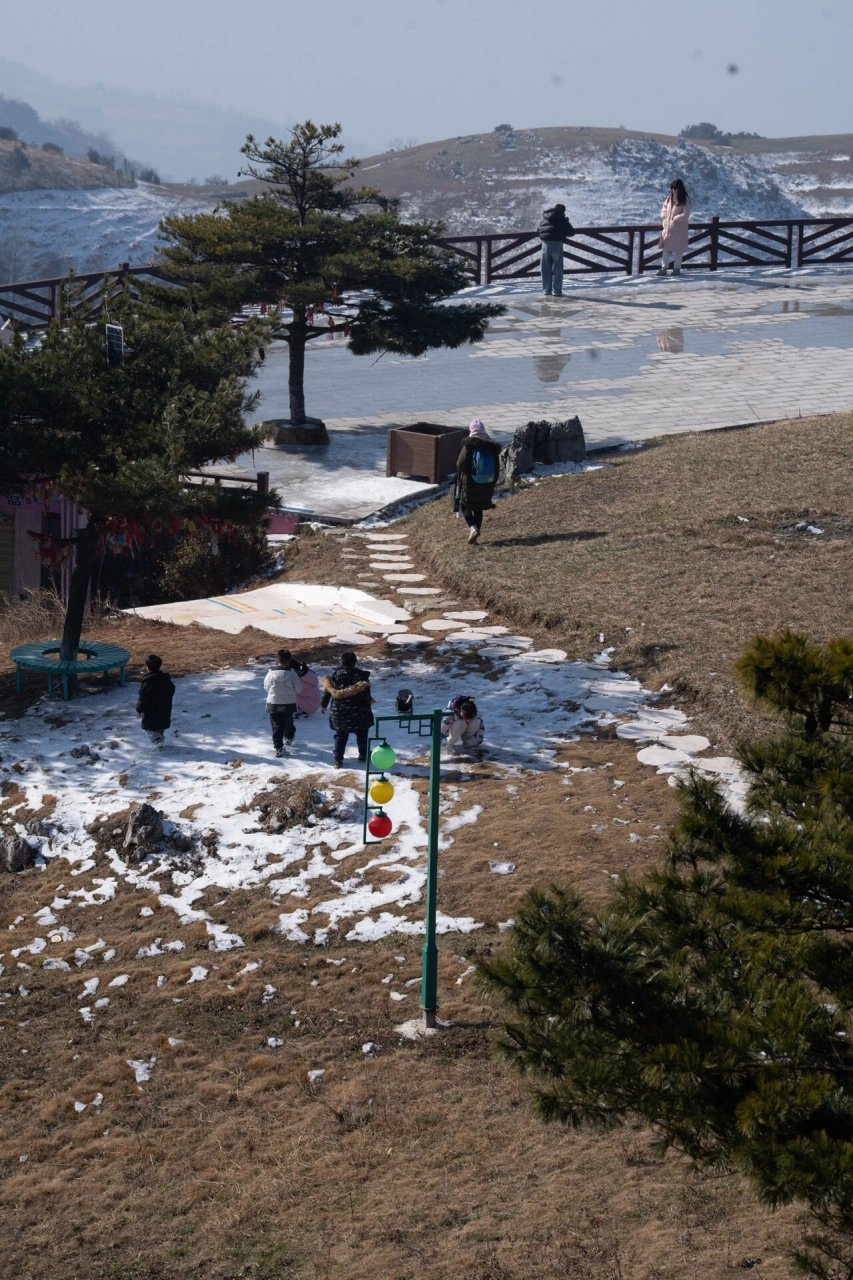 宜昌百里荒滑雪场图片