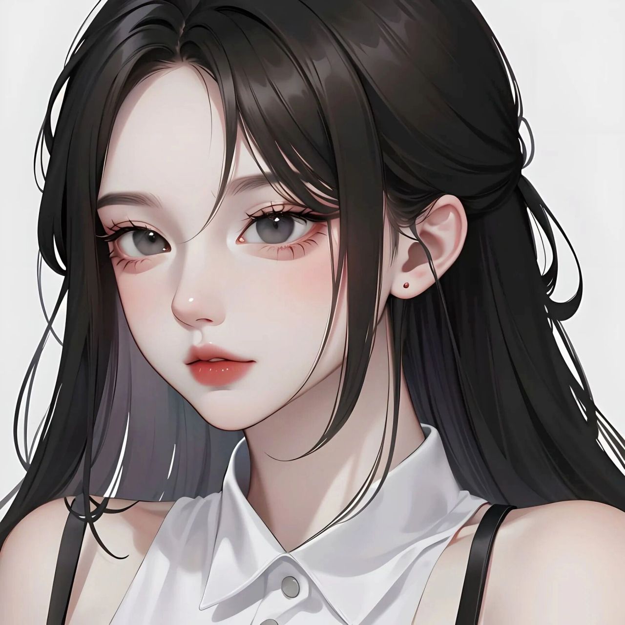 黑发少女 黑长直yyds