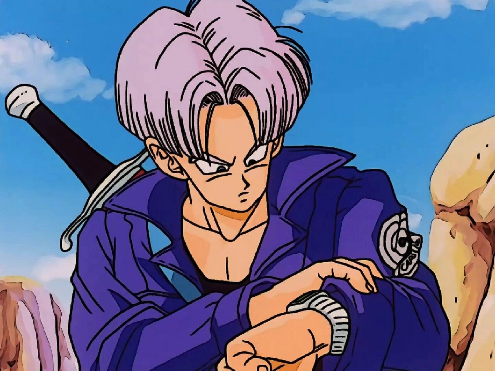 头像分享|七龙珠|特兰克斯|漫截 龙珠最喜欢的男子大特 这必须安排