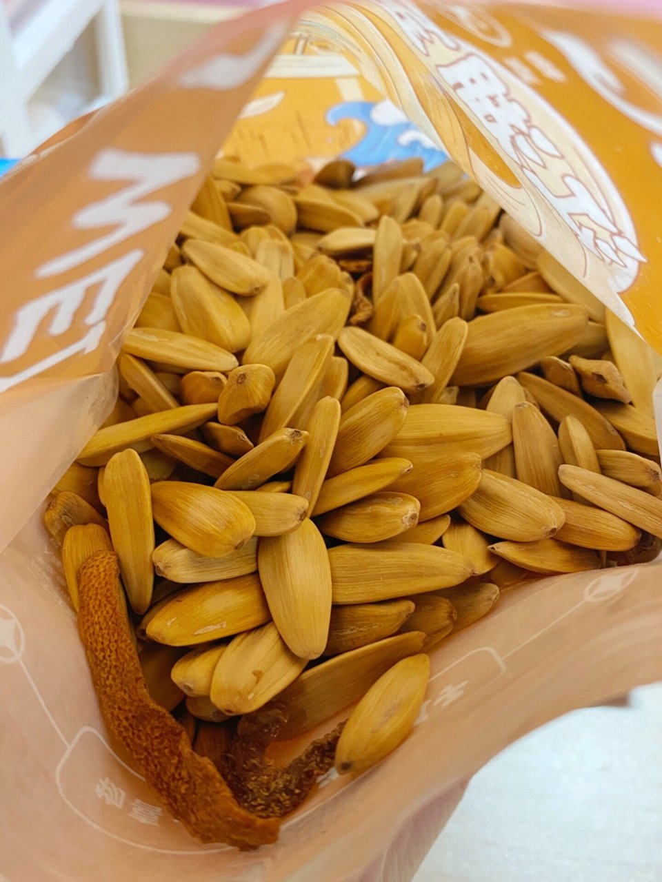 好吃且不上火的陈皮瓜子 吃了这么多年的瓜子第一次知道还有陈皮味的