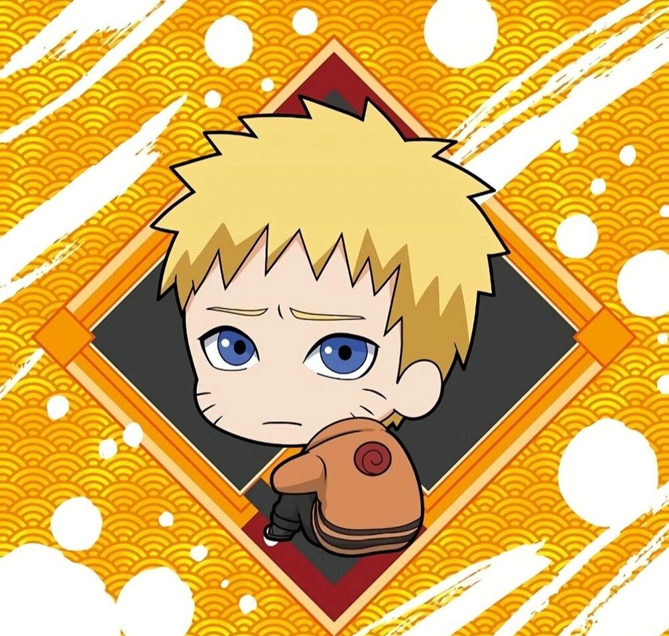 《博人传》六位主角的可爱头像 这套《博人传》出了漩涡博人,漩涡鸣人