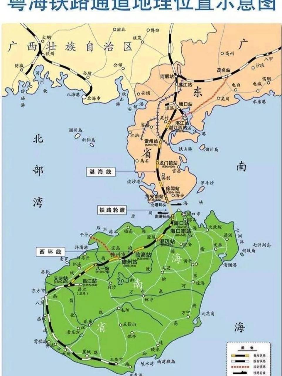 琼州海峡地图 琼州海峡又称雷州海峡,是海南岛与雷州半岛之间所夹的