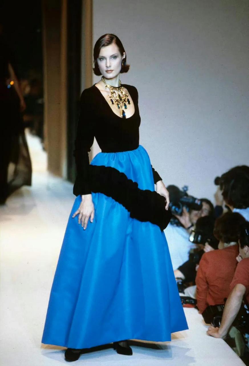 givenchy 1995 秋冬高定 超模绝美造型 走红毯的穿搭 到底谁在穿高定