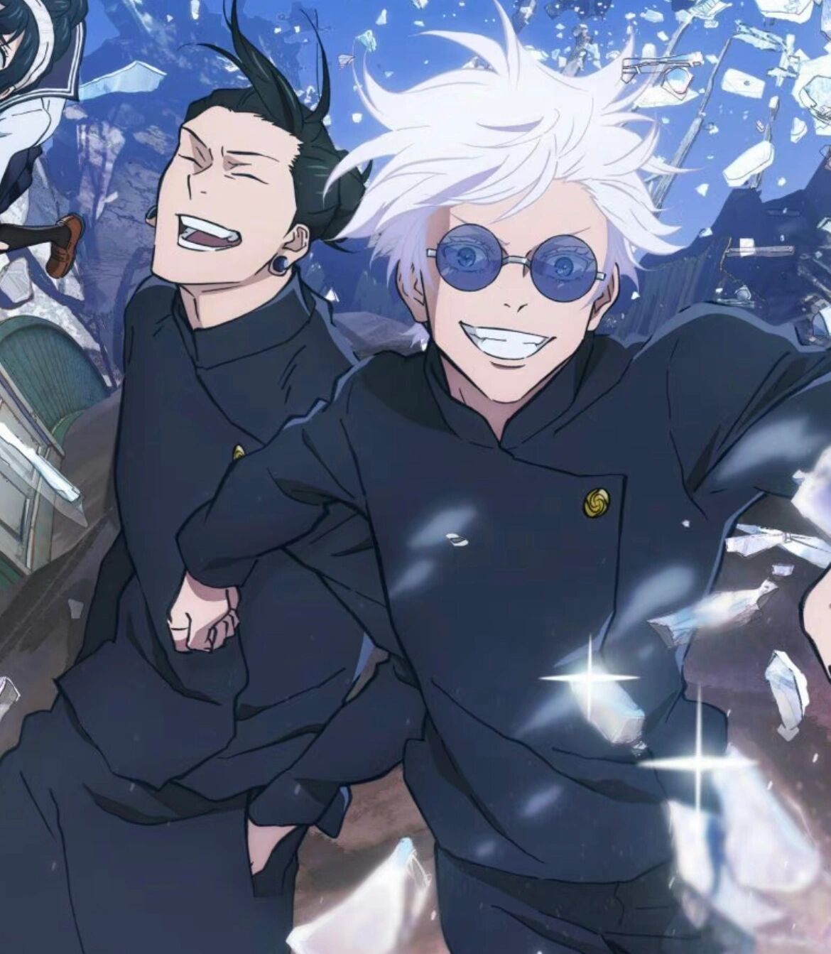 咒术回战 第2季动画新海报,夏油杰五条悟 《怀玉99玉折》最新视觉图