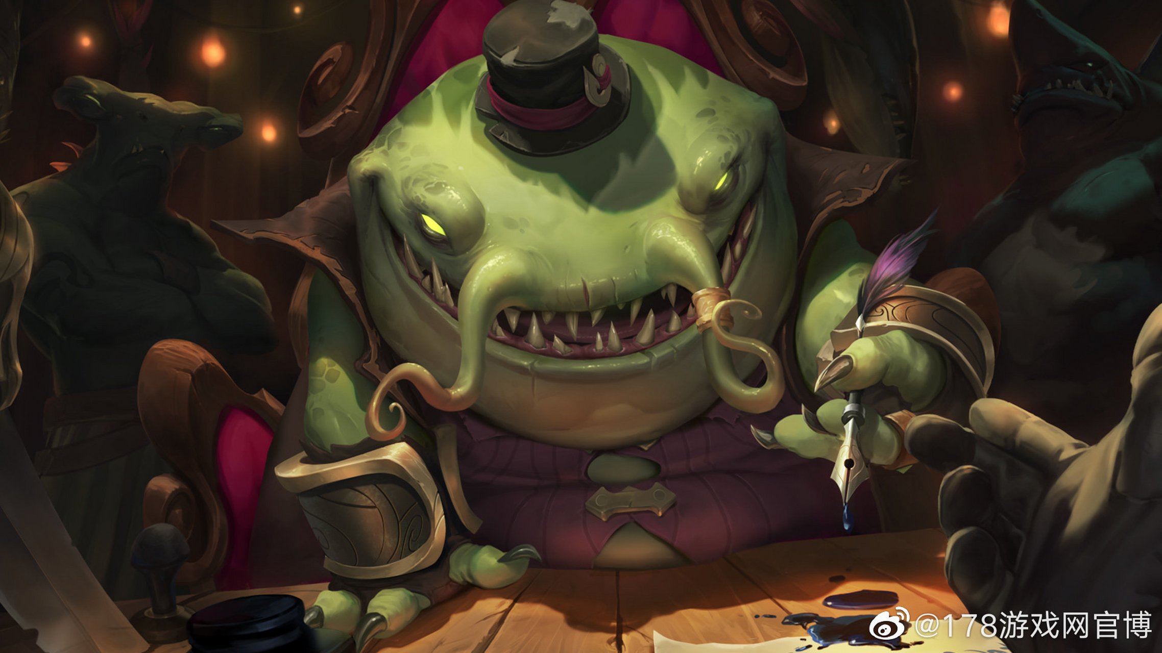 ,#英雄联盟#的设计师们就「河流之主 塔姆」的重做计划给