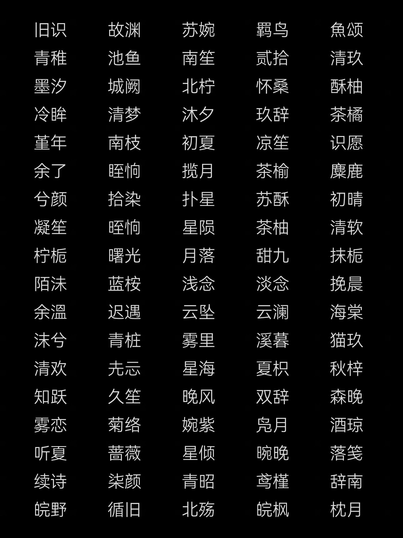 d6967:很哇塞且清冷的网名id合集94 #浪漫生活的记录者# #网名