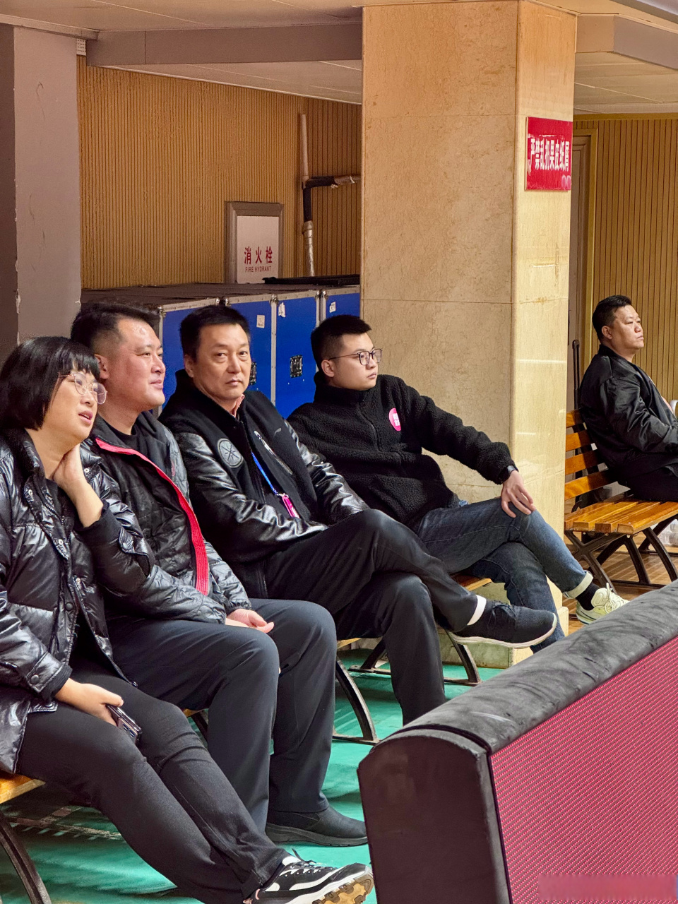 天津市篮管中心主任张润起现场督战天津冠岚女篮客战武汉盛帆女篮