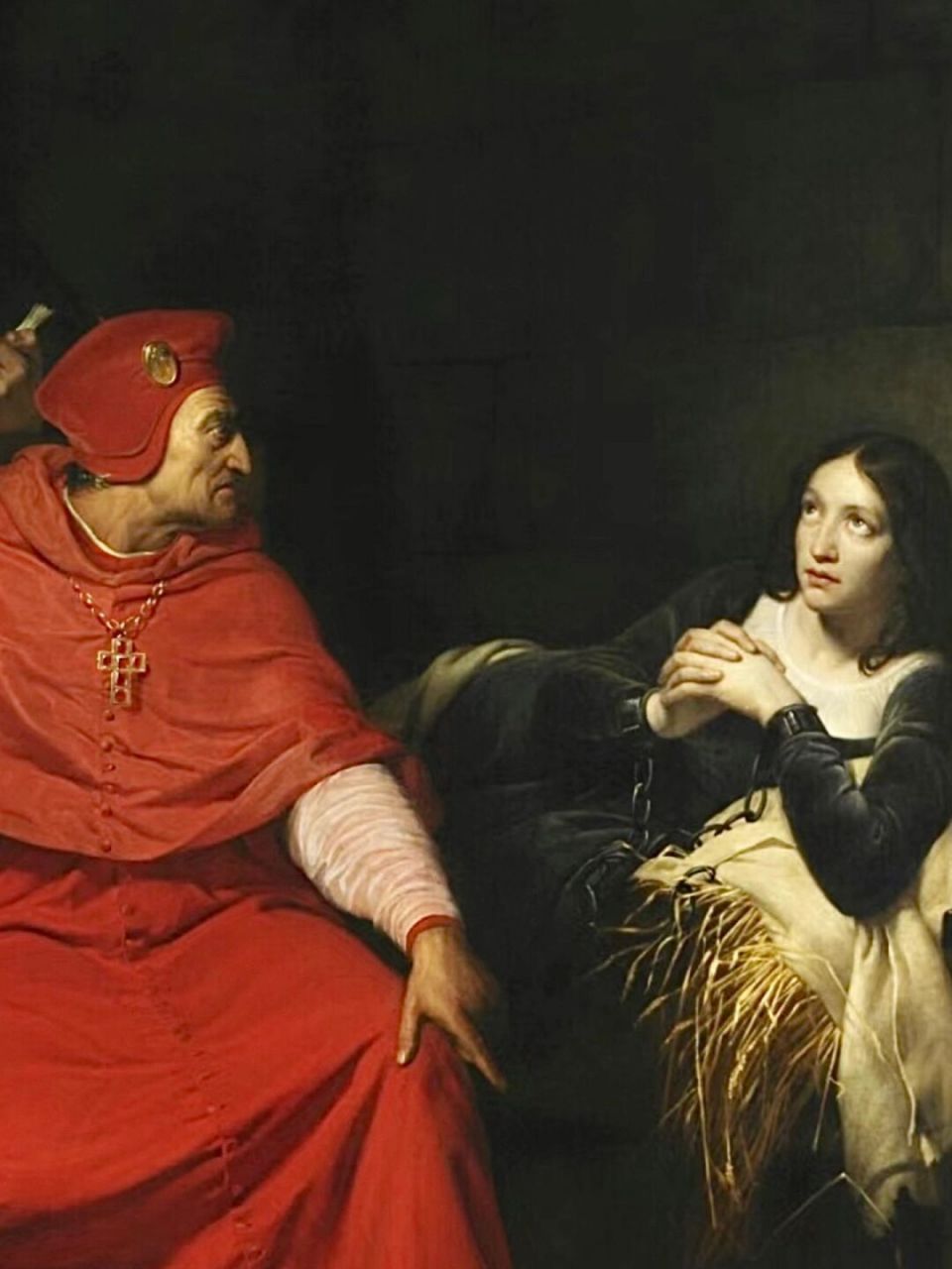 今天你看画了吗|牢狱里即将被烧死的贞德 92 ——《牢狱中的圣女